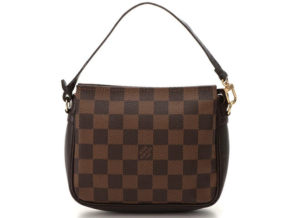 LOUIS VUITTON Trousse Makeup Damier Handbag